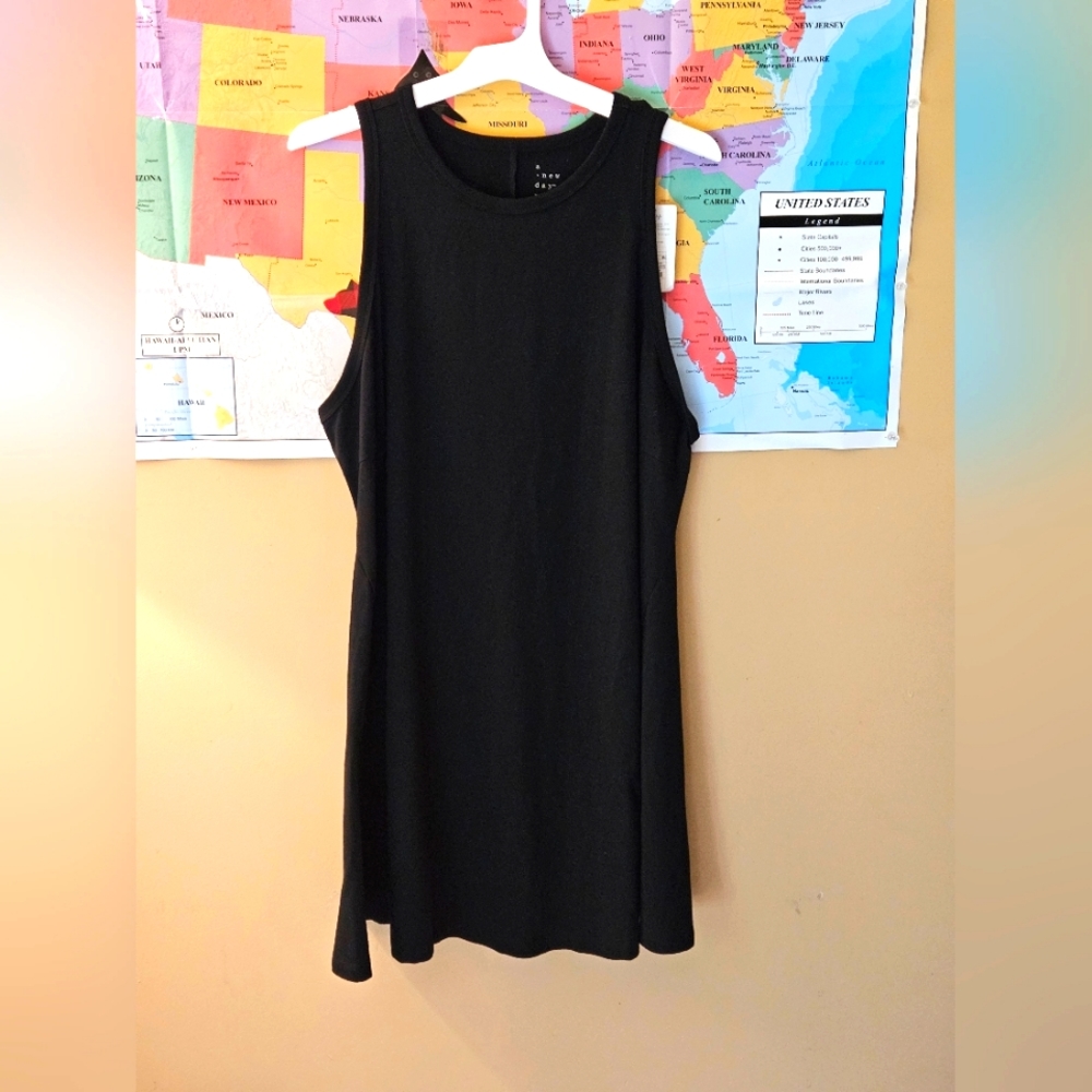 NWT A New Day Size 2X Black Tunic